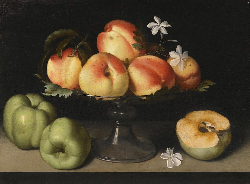 Still life painting by Italian artist Fede Galizia