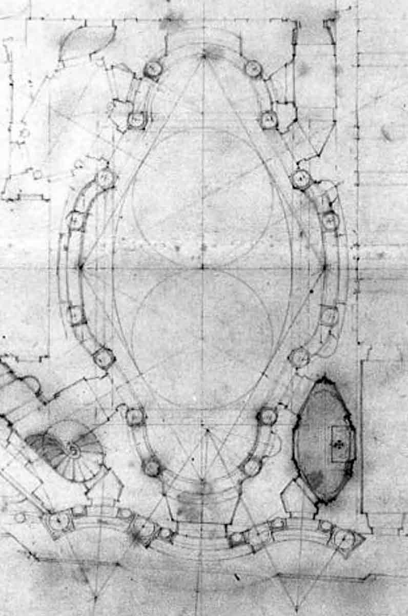 francesco borromini san carlo floor plan