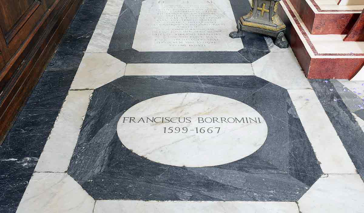 francesco borromini tomb
