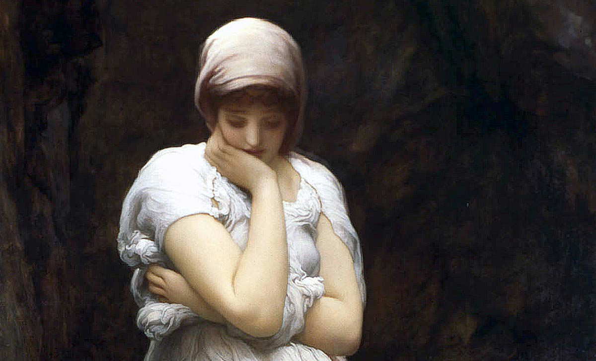 frederick lord leighton solitude painting