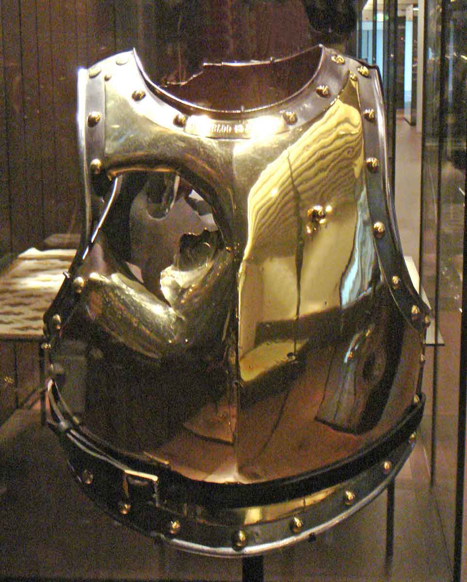 french cuirass waterloo