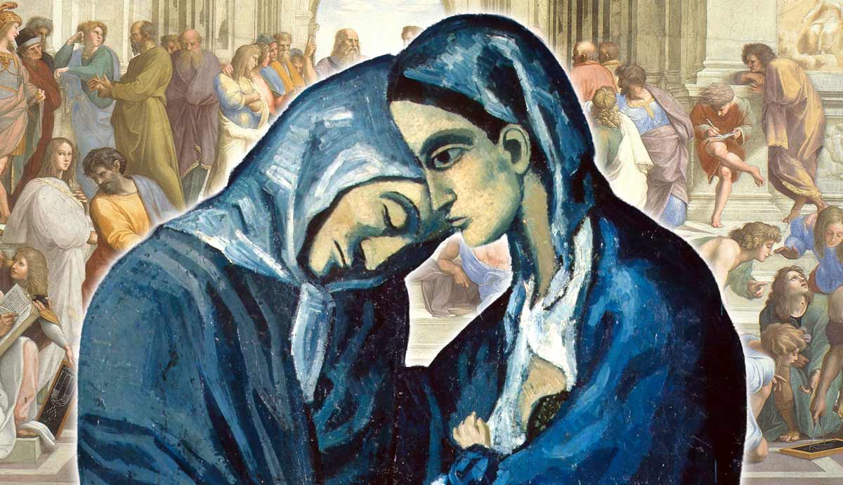 The Visit (The Two Sisters), Pablo Picasso