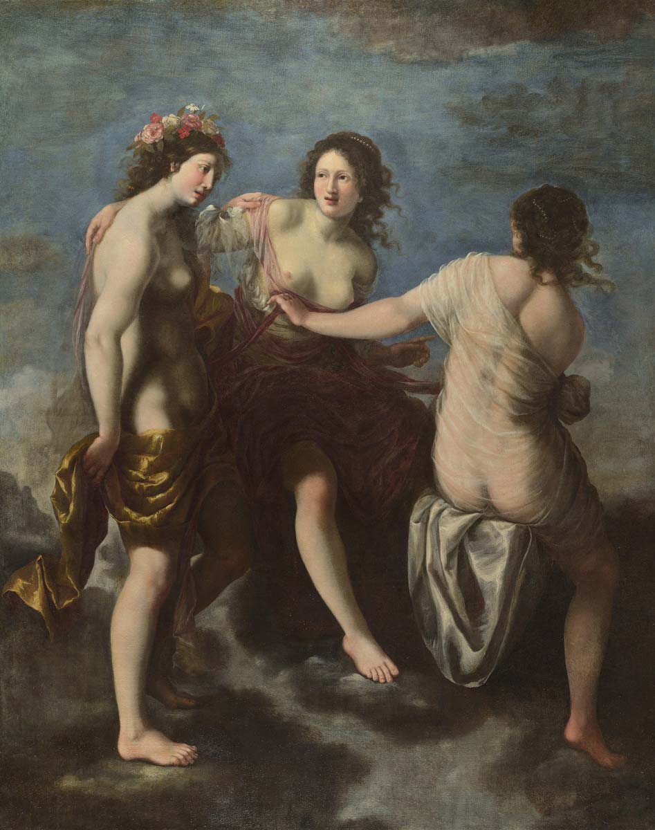 furini three graces painting