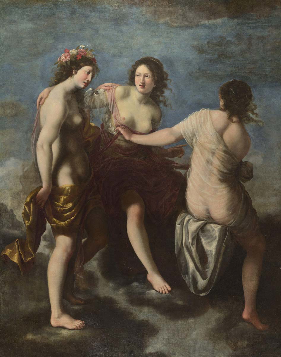 furini three graces painting