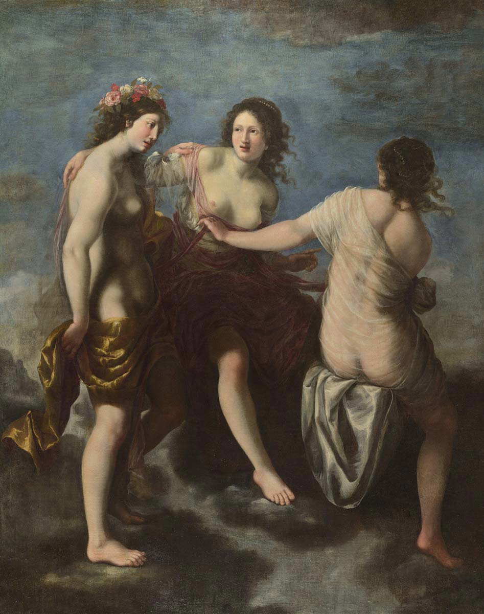 furini three graces painting