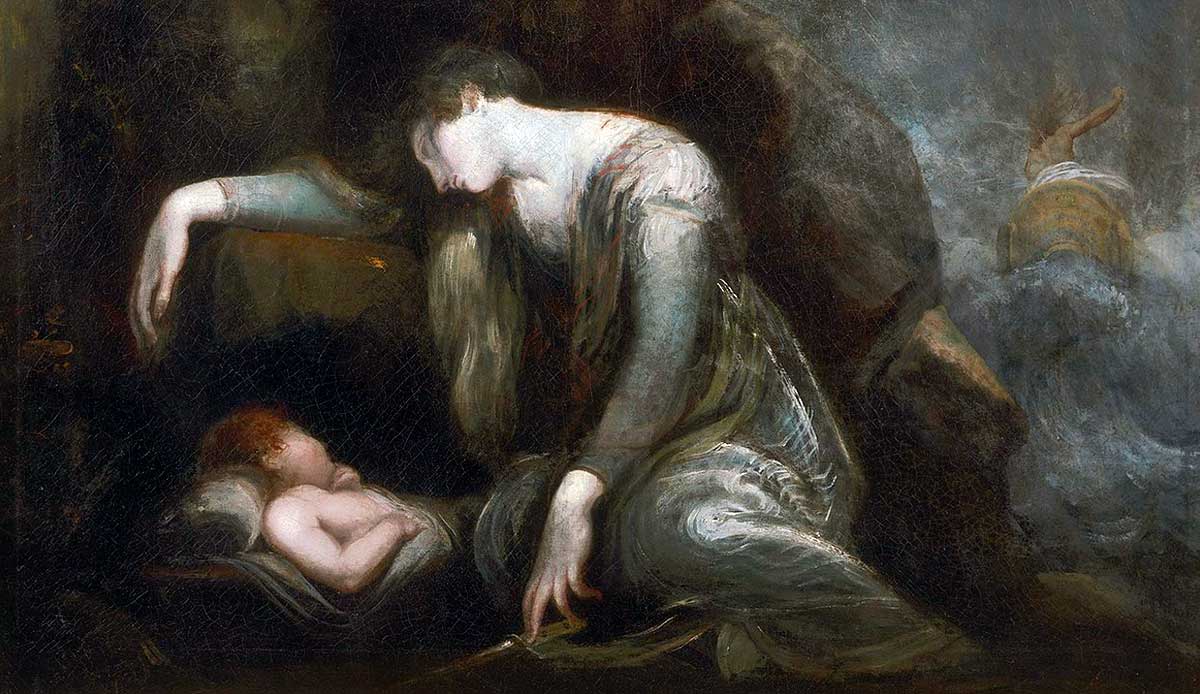 fuseli danaë perseus seriphos painting