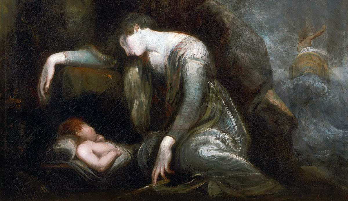 fuseli danaë perseus seriphos painting