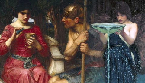 Compilation of Greek myth paintings by Victorian artist John William Waterhouse