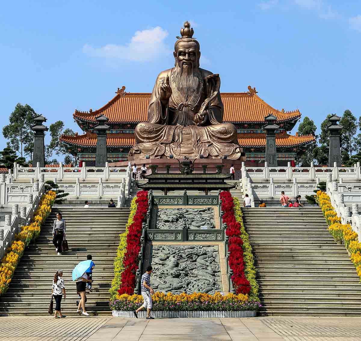 guangzhou lao tzu statue