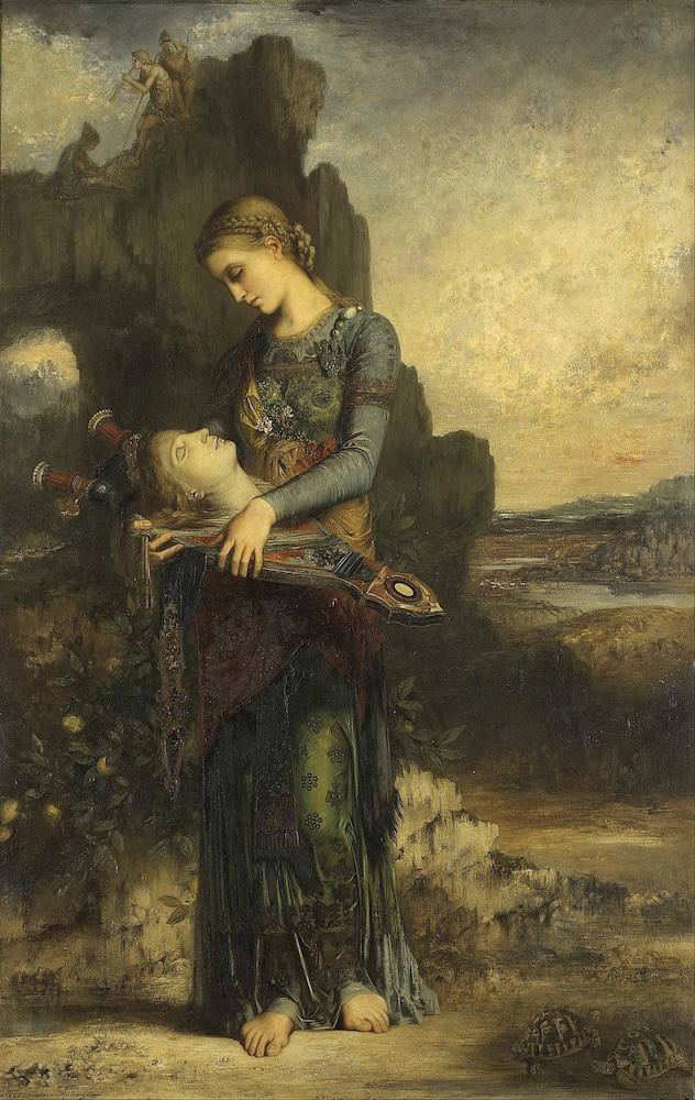 Painting Orpheus by Gustave Moreau