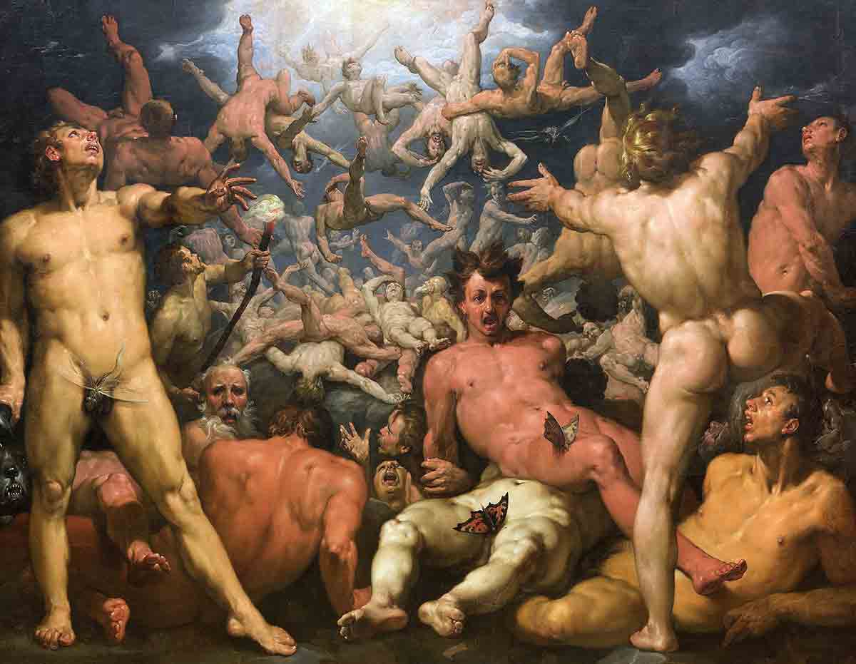 haarlem fall titans painting