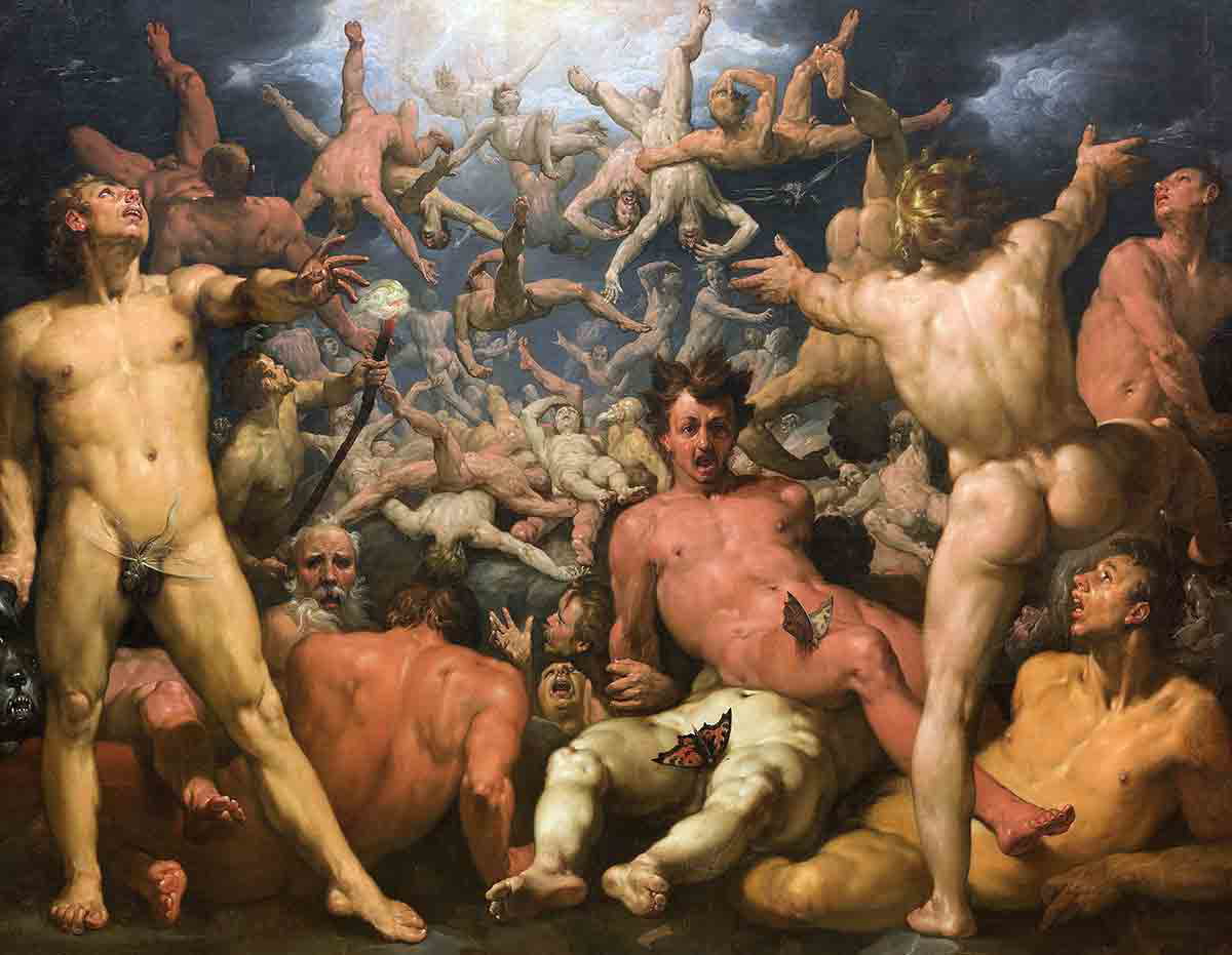 haarlem fall titans painting