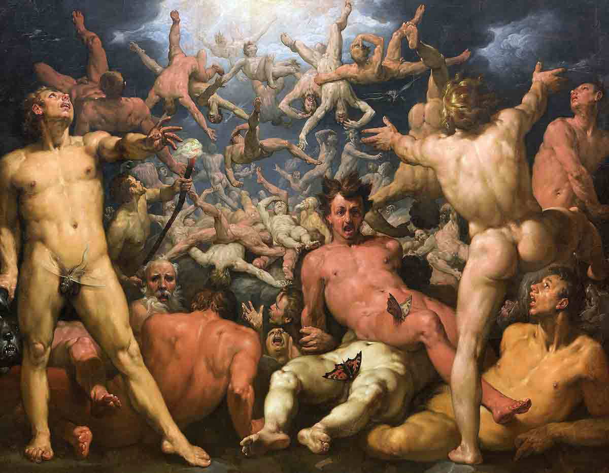 haarlem fall titans painting