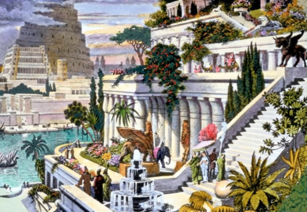 hanging gardens babylon