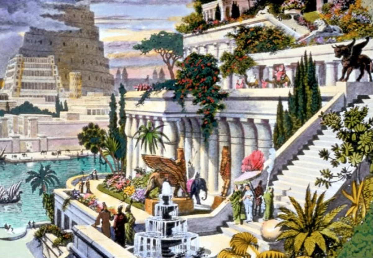 hanging gardens babylon