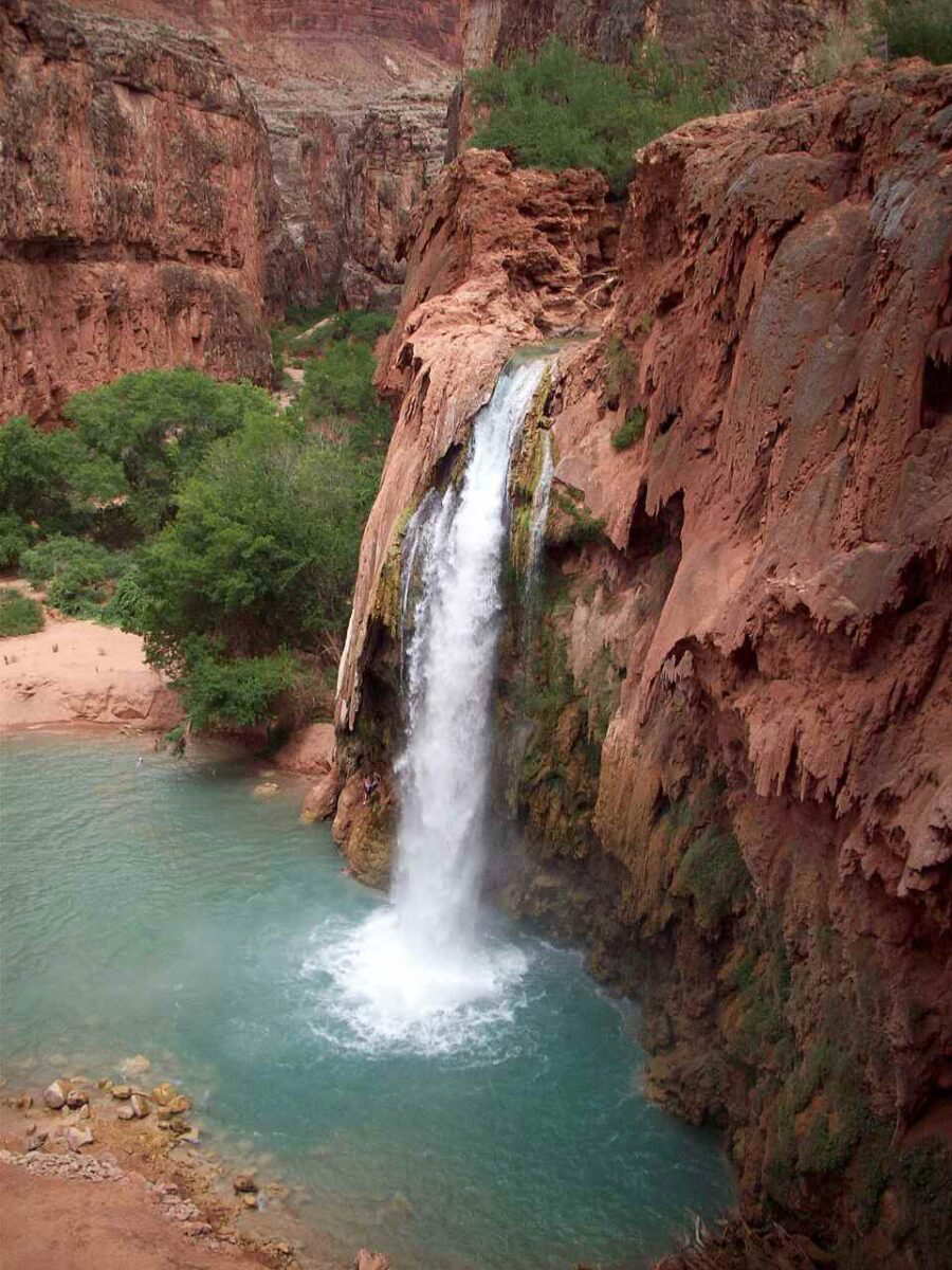 Havasu Falls in the Grand Canyon