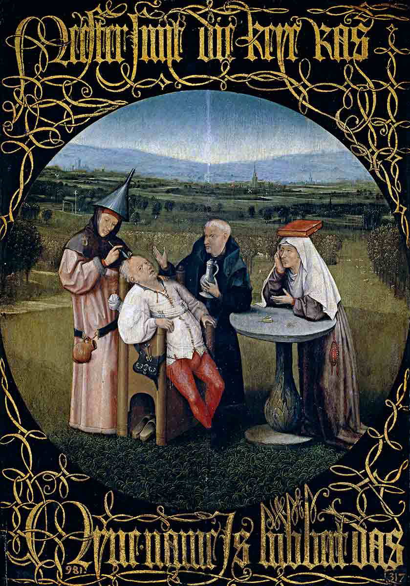hieronymus bosch cutting stone