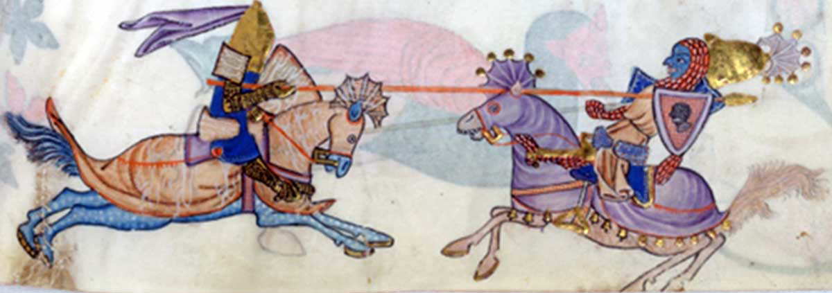 imagined joust saladin richard