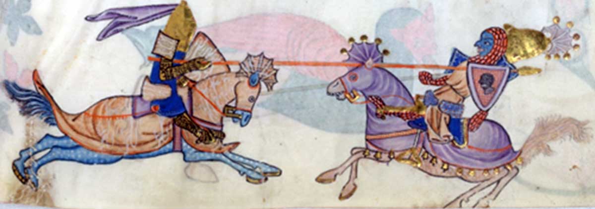 imagined joust saladin richard