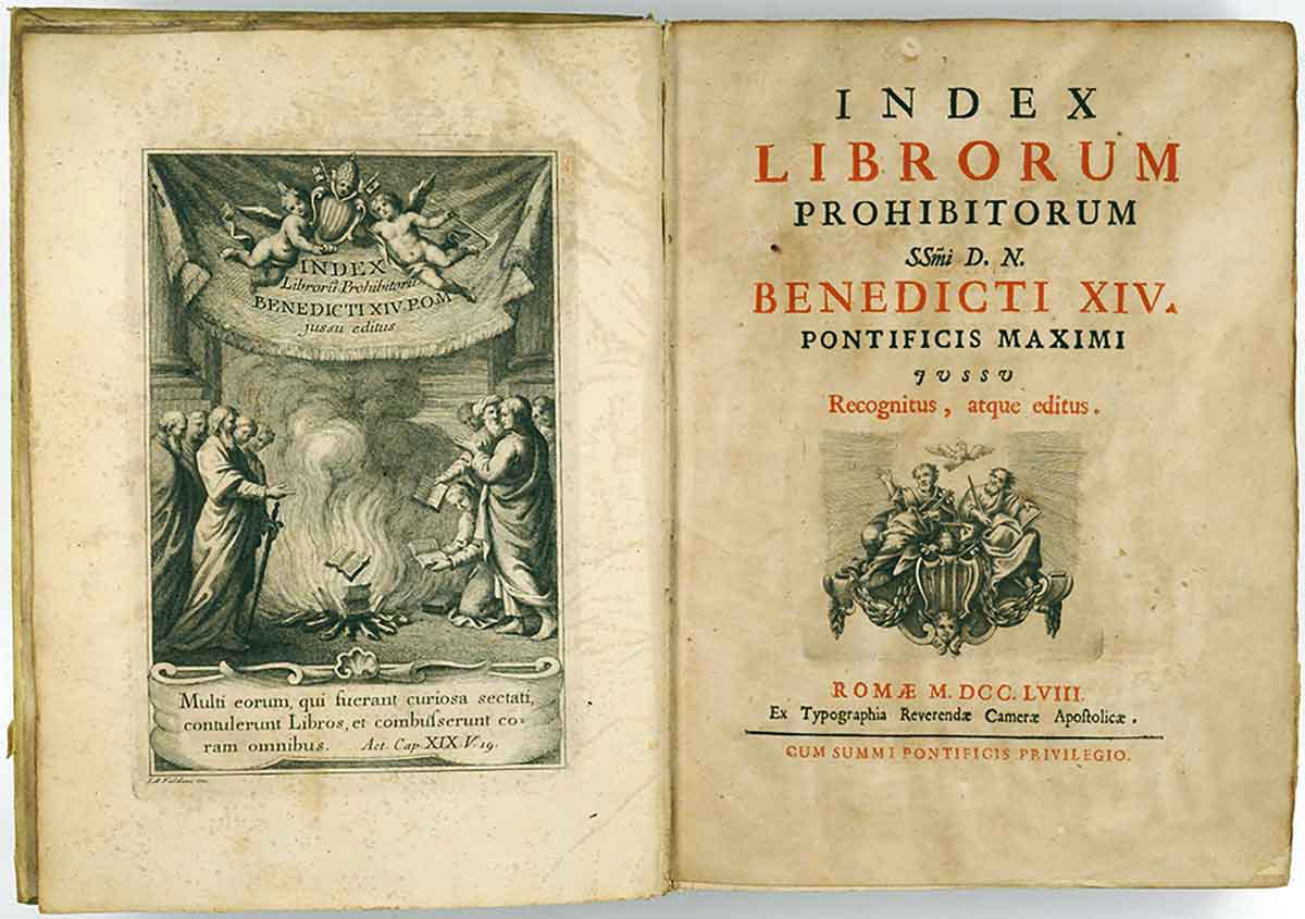 index librorum prohibitorum