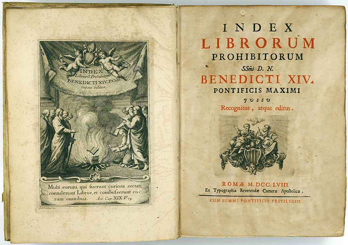 index librorum prohibitorum