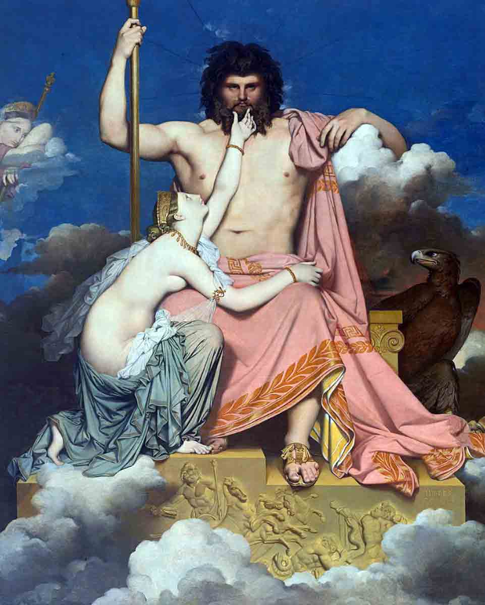 ingres jupiter thetis painting