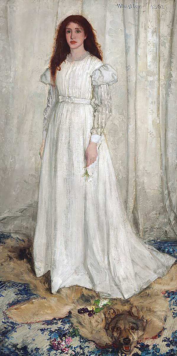james mcneill whistler white girl painting