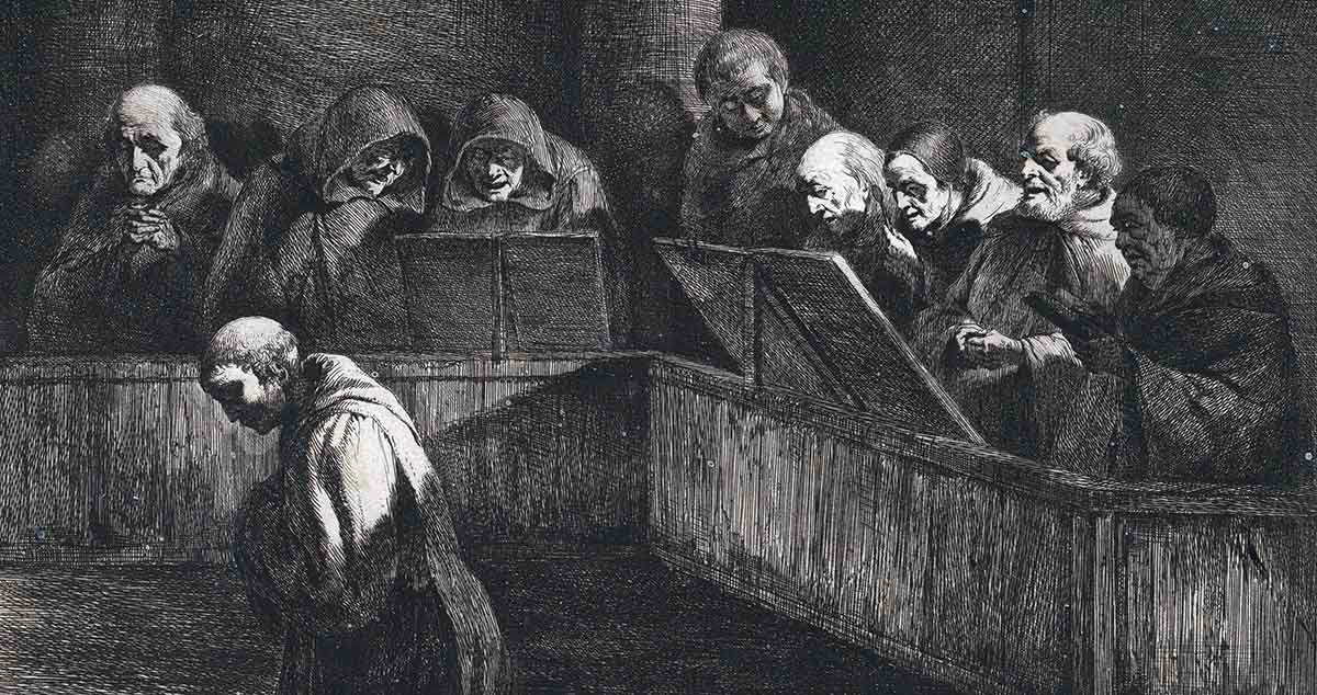 jean jacques de boissieu monks chanting