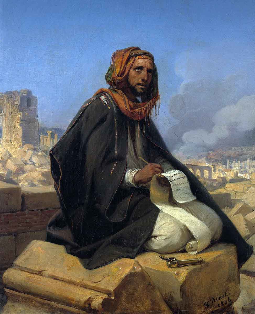 jeremiah in the ruins
