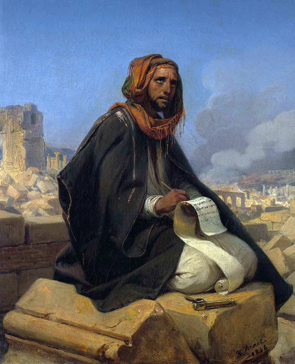 jeremiah in the ruins