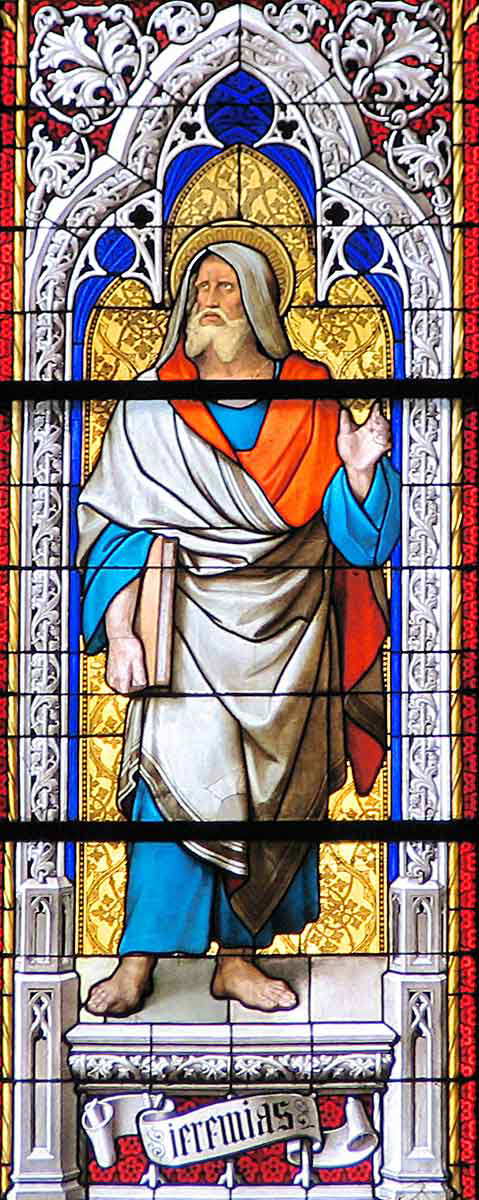 jeremiah stained glass