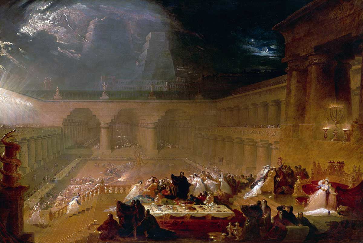 john martin belshazzars feast book of daniel