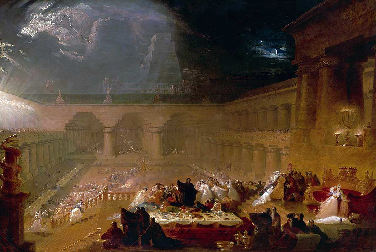 john martin belshazzars feast book of daniel