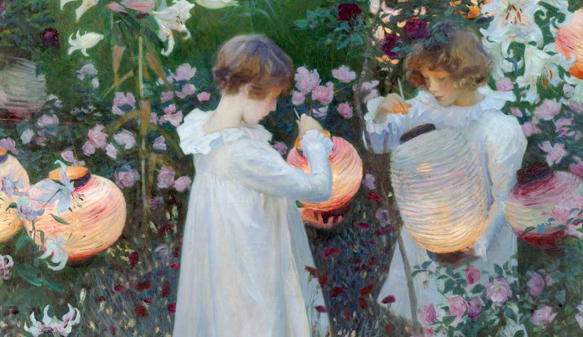 john singer sargent carnation painting