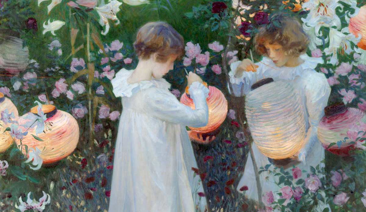 john singer sargent carnation painting