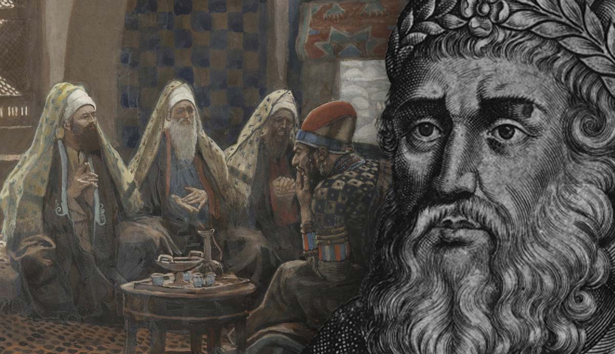 Tissot’s Magi scene and Herod bust