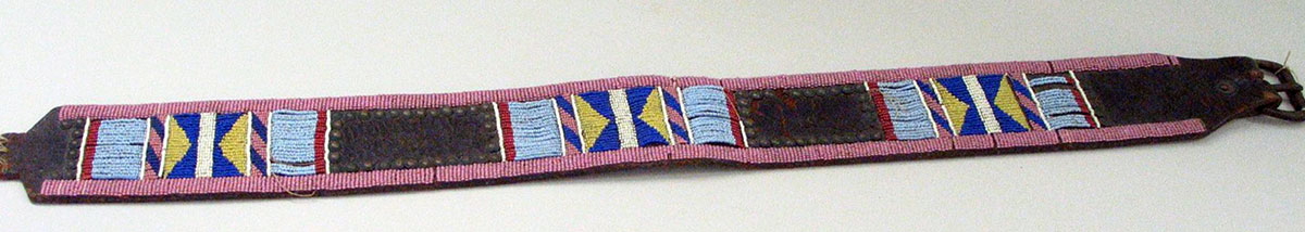 lakota beaded belt