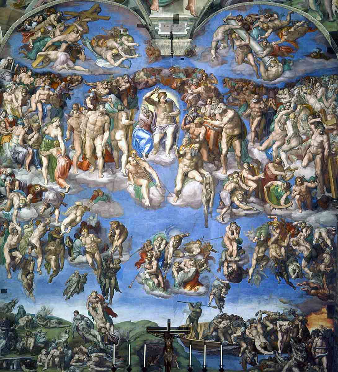 last judgement michelangelo sistine chapel