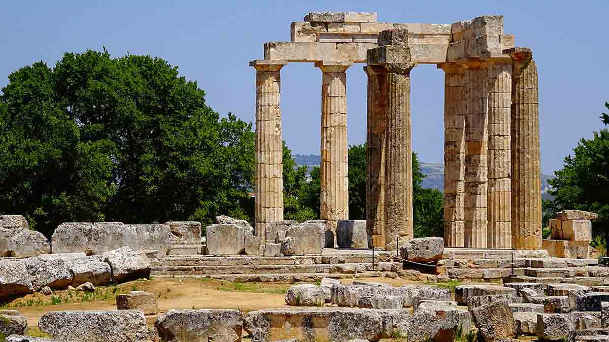 lazarus temple zeus nemea photograph