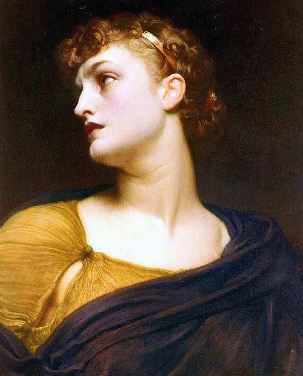 leighton antigone 1882 painting