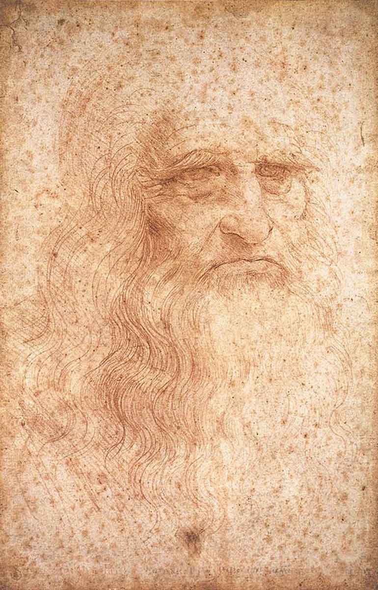 leonardo portrait drawing