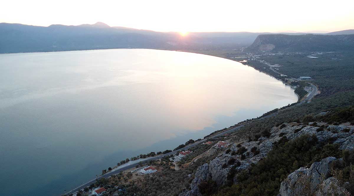 lesbos coast
