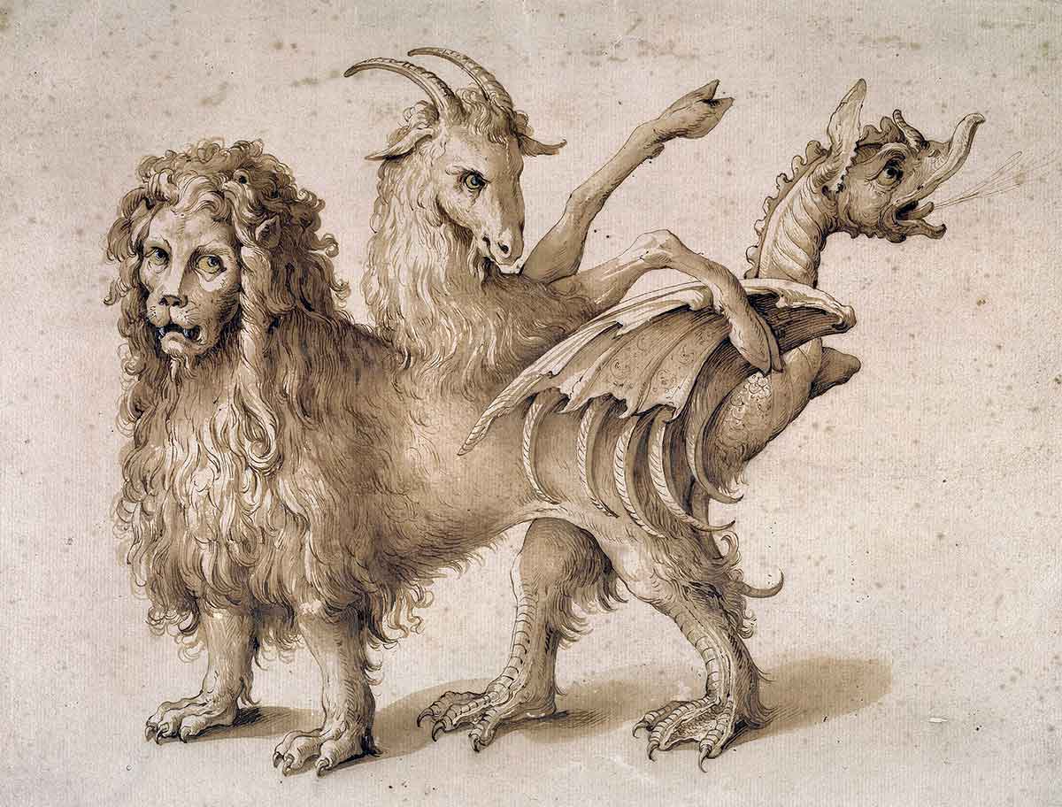ligozzi chimera drawing