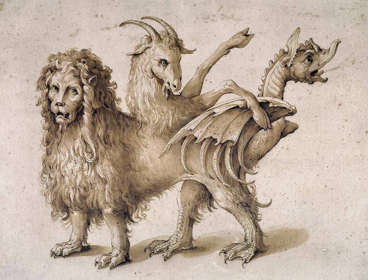 ligozzi chimera drawing
