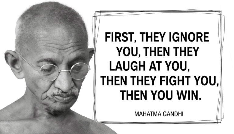 Mahatma Gandhi’s 3 Quotes That Changed the World