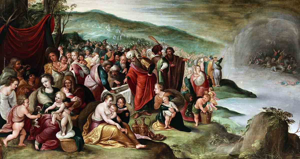 malo moses parting red sea