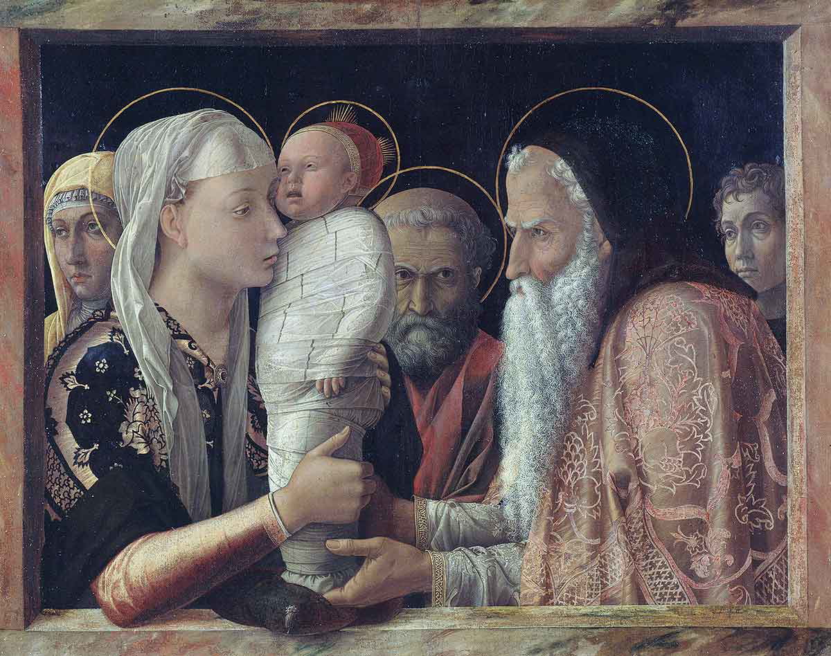 mantegna presentation painting