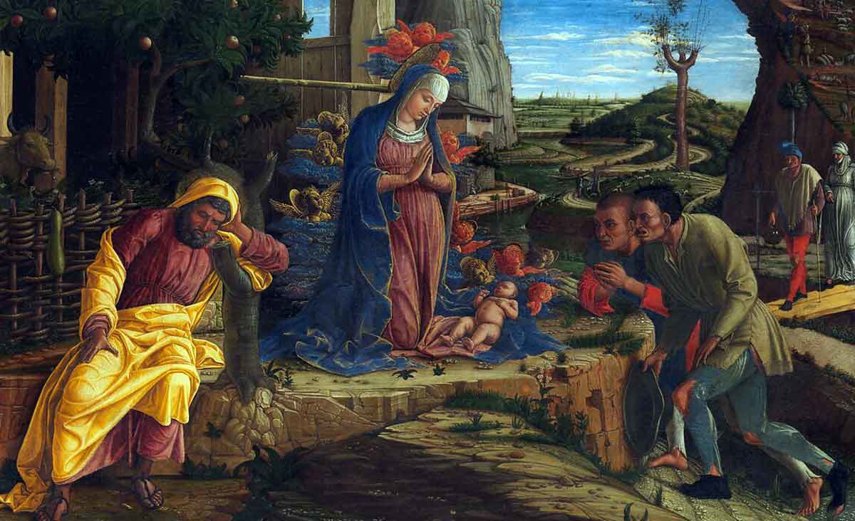 mantegna shephers painting