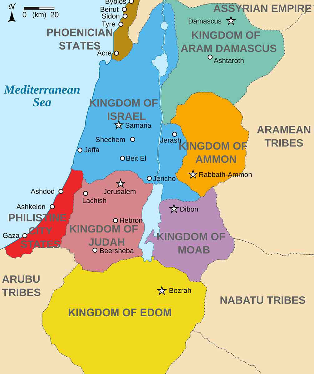 map of edom