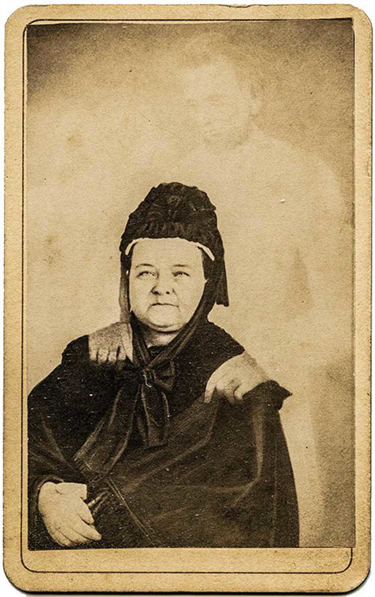 mary todd with husbands ghost